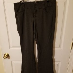 Dark grey dress pants